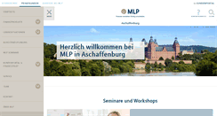 Desktop Screenshot of mlp-aschaffenburg.de
