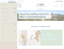 Tablet Screenshot of mlp-aschaffenburg.de